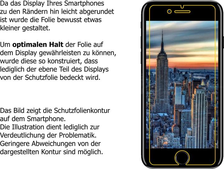Produktbild Dipos Displayschutz Anti-Shock (2 Stück, Apple iPhone SE (2nd Gen), Apple iPhone SE (3rd Gen))