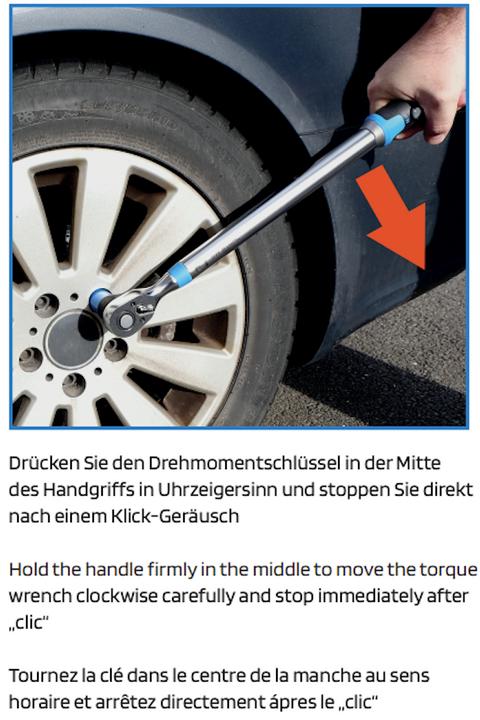Produktbild Swstahl Drehmomentschluessel (1/4", 5 Nm, 25 Nm)