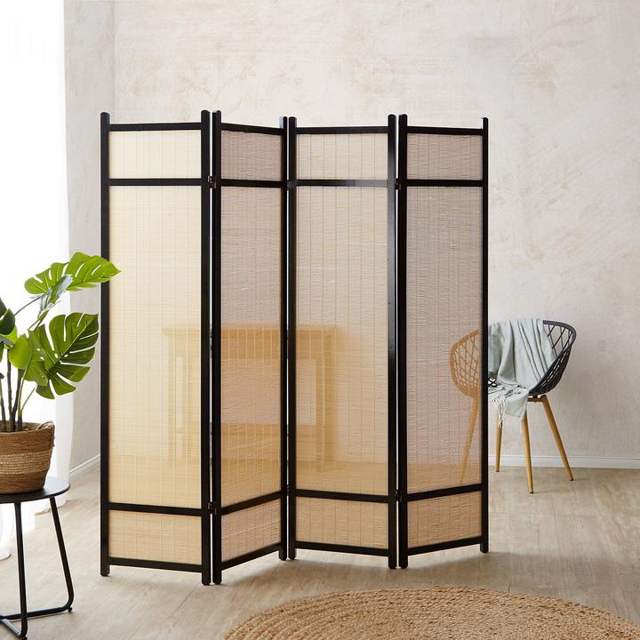 Actual product image Greendeco 4-fold screen