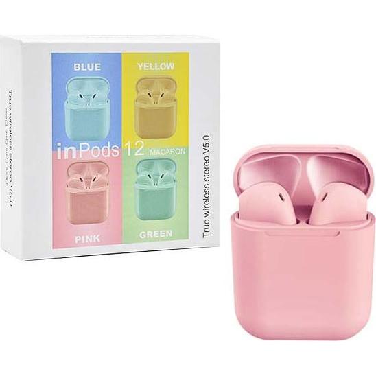 Trust Cuffie Inpods Trusty Tws (31434) (Anc, 4 H), Cuffie, Pink