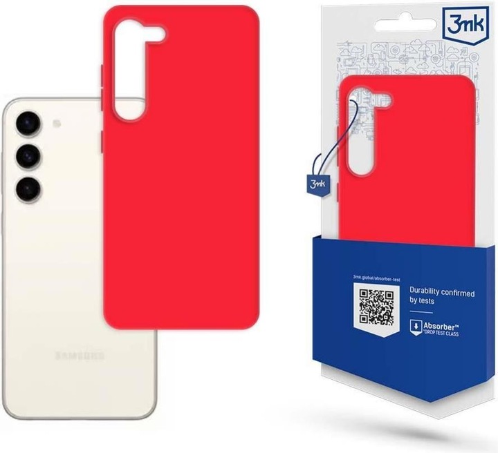 Produktbild 3MK Matt Case Soft Touch Silikonhülle Series (Samsung Galaxy S23+)