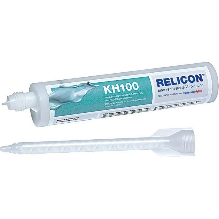 HellermannTyton 2K-KH100 Kartusche 250ml mit SF- System Gel100-250mlKH100-CL, Kabel Zubehör
