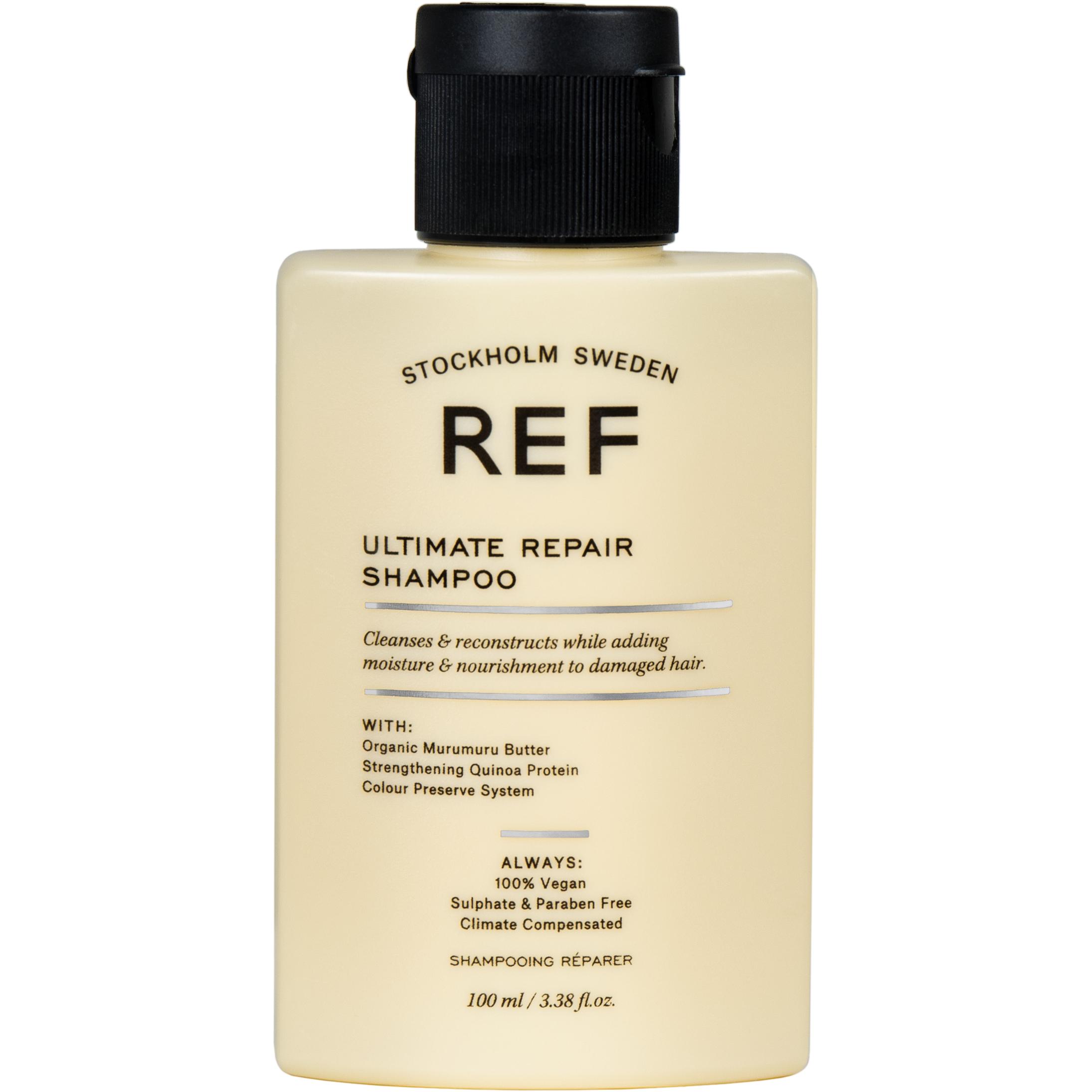Ref., Shampoo + Conditioner, REF Ultimate Repair Shampoo 100 ml (Vloeibare shampoo, 100 ml)