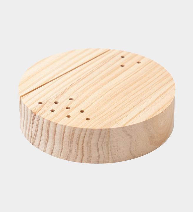 Produktbild I Am Creative Runder Holzaufsteller für Trockenblumen und Fotos