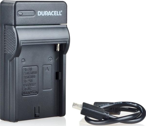 Immagine prodotto Duracell Caricatore con cavo USB per DR9695/NP-FM500H (Caricabatterie per fotocamere)
