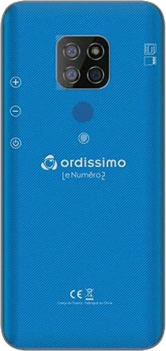 Produktbild Ordissimo Le Numéro 2 (64 GB, Blue, 6.30", Dual SIM, 4G)