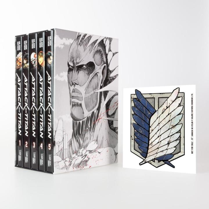 Produktbild Attack on Titan, Bände 01-05 (Deutsch, Hajime Isayama, 2014)