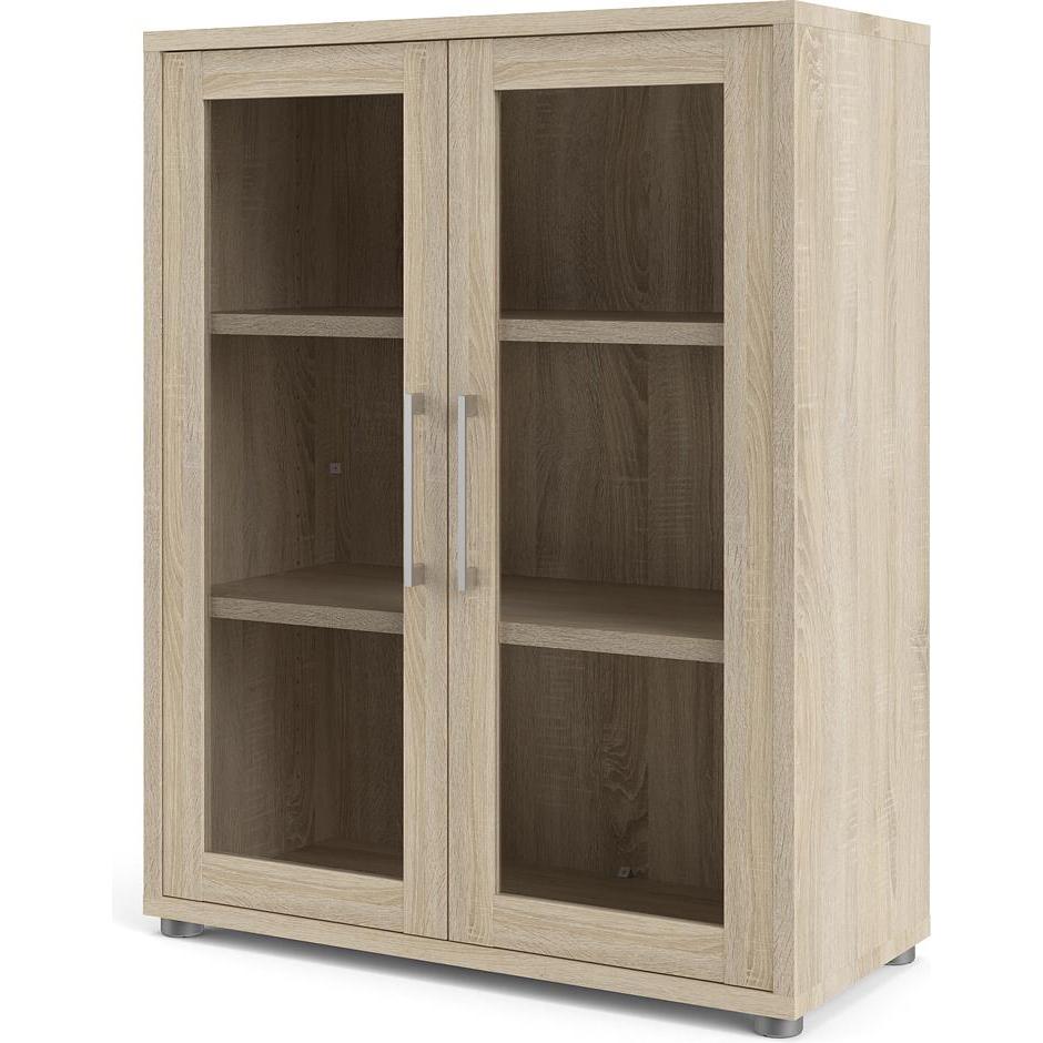 Ebuy24, Aktenschrank, Büroregal Prisme (113 x 89 x 40 cm)