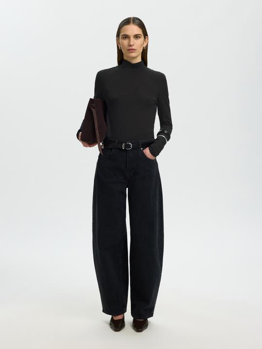 Produktbild Selected Basic High Neck Oberteil mit langen Ärmeln (S)