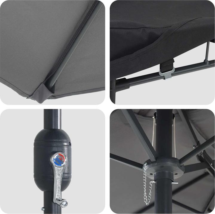 Image du produit vidaXL Garten-Sonnenschirm (2.09 m)
