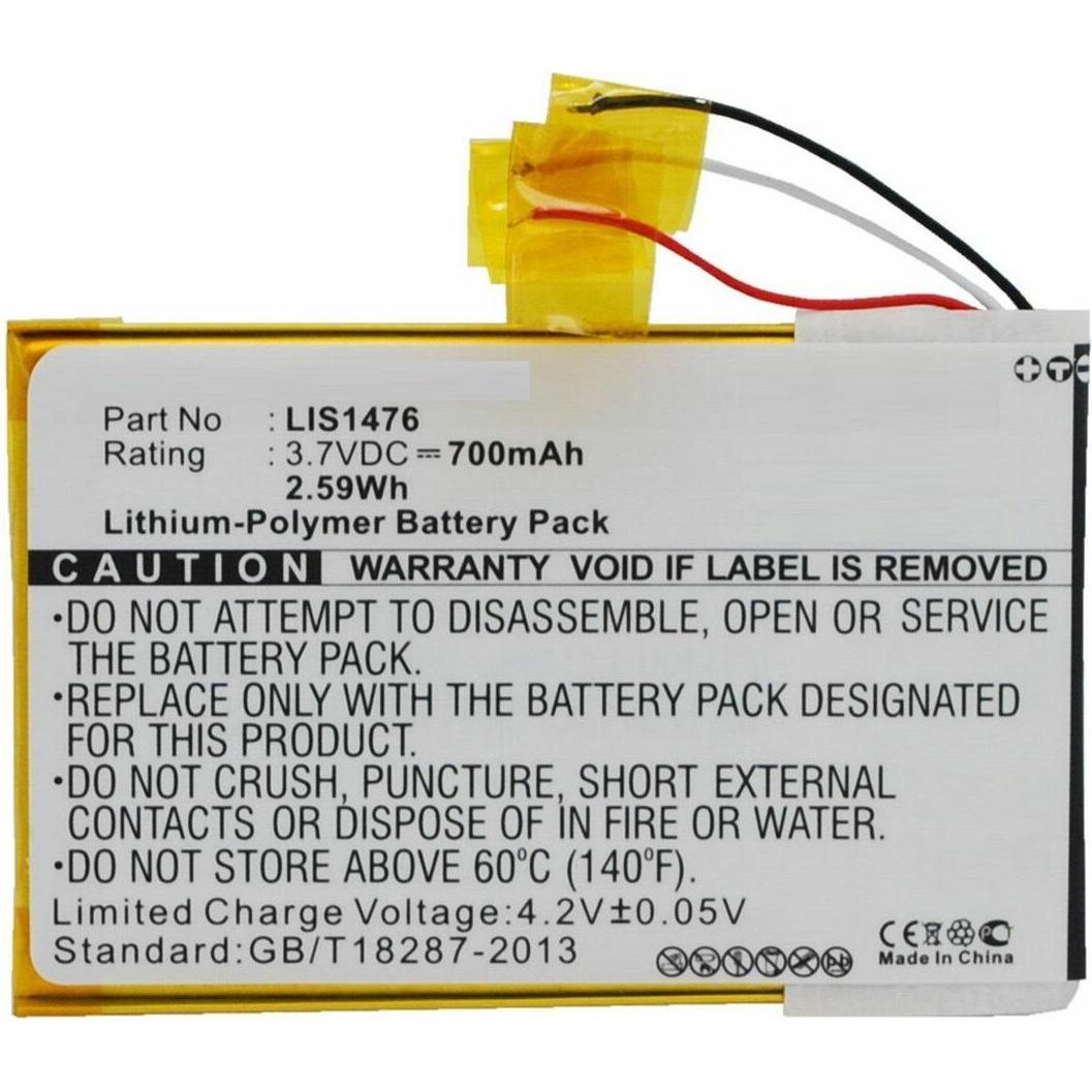 CoreParts Battery for E-book, E-reader, Notebook Ersatzteile, Schwarz