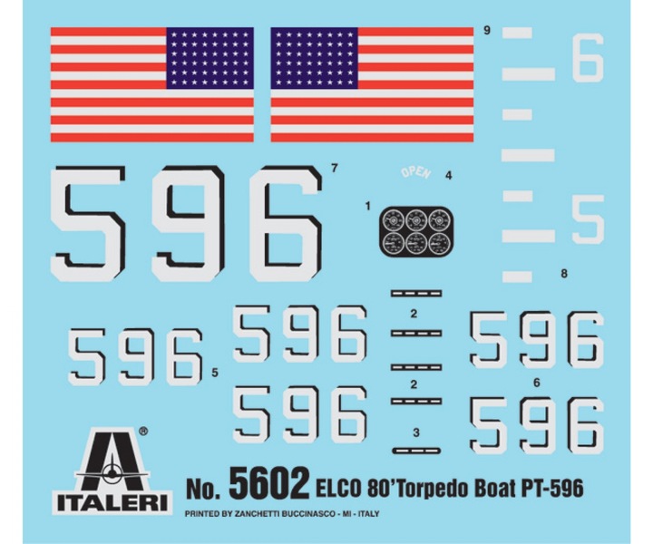 Image du produit Italeri Elco 80'Torpedo PRM