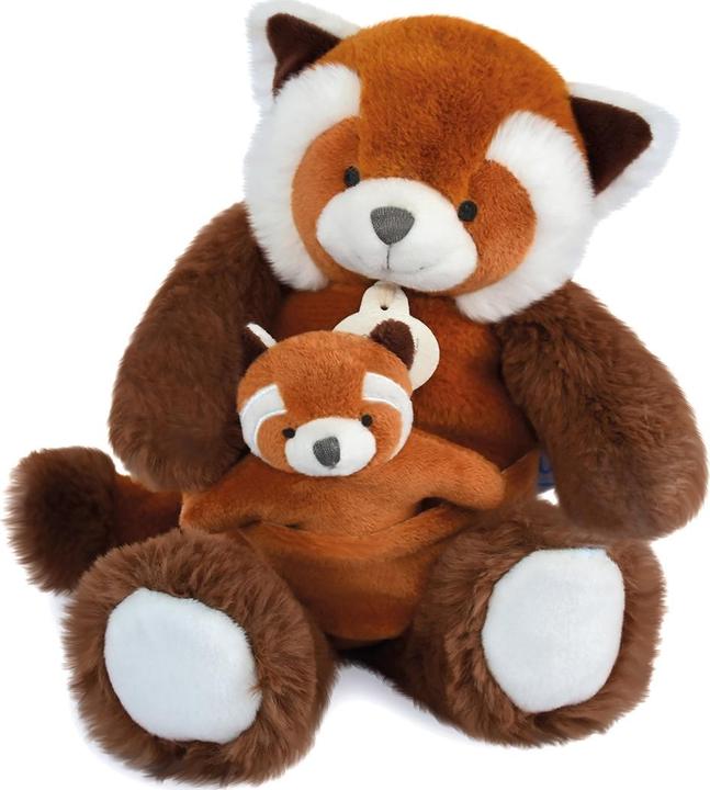 Image du produit Doudou et Compagnie Unicef Maman & Enfant Panda Rouge 25cm (25 cm)