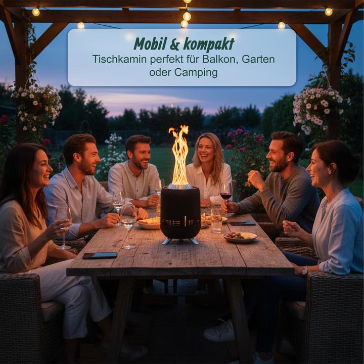 Produktbild Relaxdays Rauchfreier Tischkamin