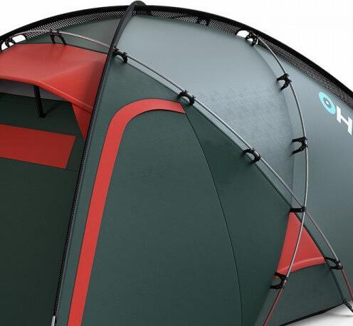 Actual product image Husky Extreme Felen Lichtgewicht - Groen - 2 Persoons (Tunnel tent, 4.70 kg, 3 persons)