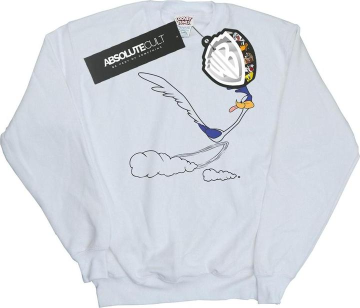 Actual product image Looney Tunes Mens Road Runner Running Sweatshirt (M)