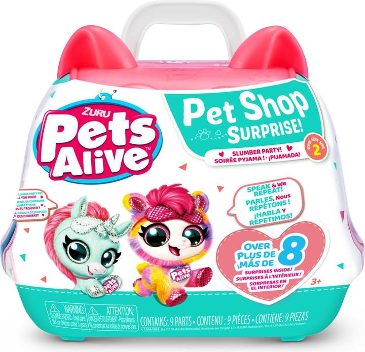 Productafbeelding Zuru Pet Shop Surprise Pets Alive Slumber Party - Serie 2 (14 cm)
