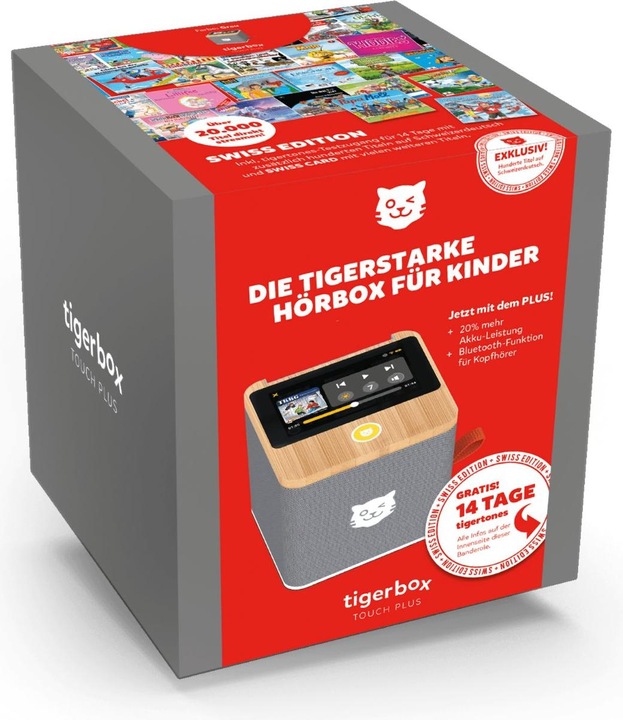 Actual product image Tigermedia Tigerbox Touch Plus Swiss Edition (German)