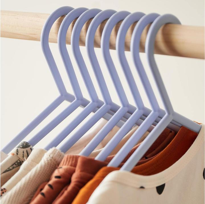 Produktbild Bieco Kleiderbügel 8er Set Violett (8 x)