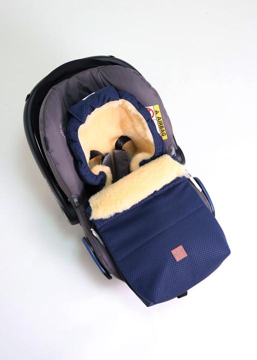 Actual product image Kaiser Baby Baby car seat footmuff lambskin Emma