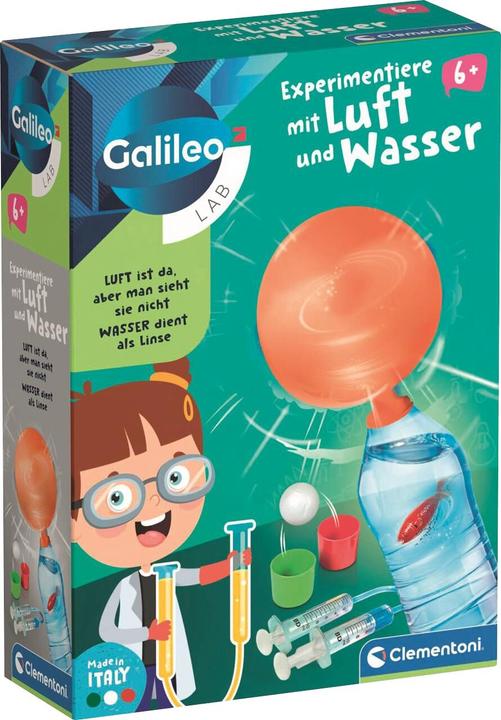 Image du produit Clementoni Experimentiere mit Luft und Wasser