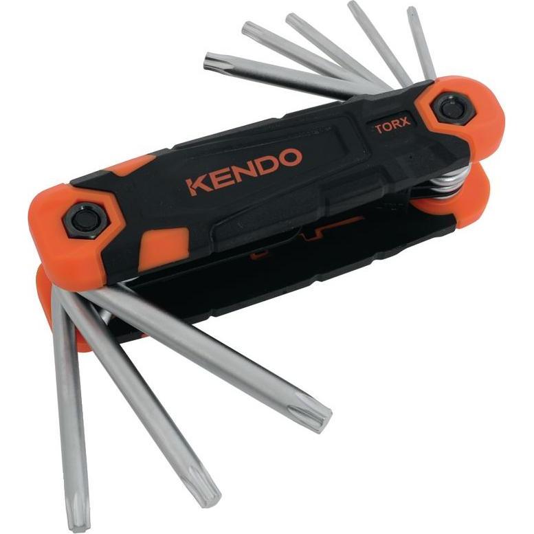 Kendo, Sechskantschlüssel, Klapphalter mit TORX-Schlüsseln