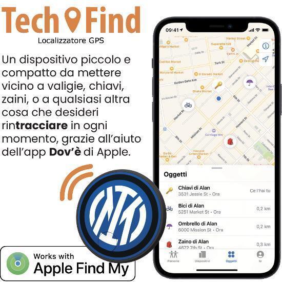 Produktbild Techmade TRACKER TM-BL005S-INTER TECH FIND (TM-BL005S-INT) (iOS)