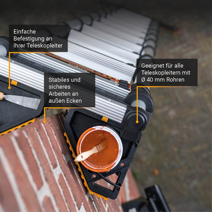 Actual product image Batavia Spacer / worktop for telescopic ladders