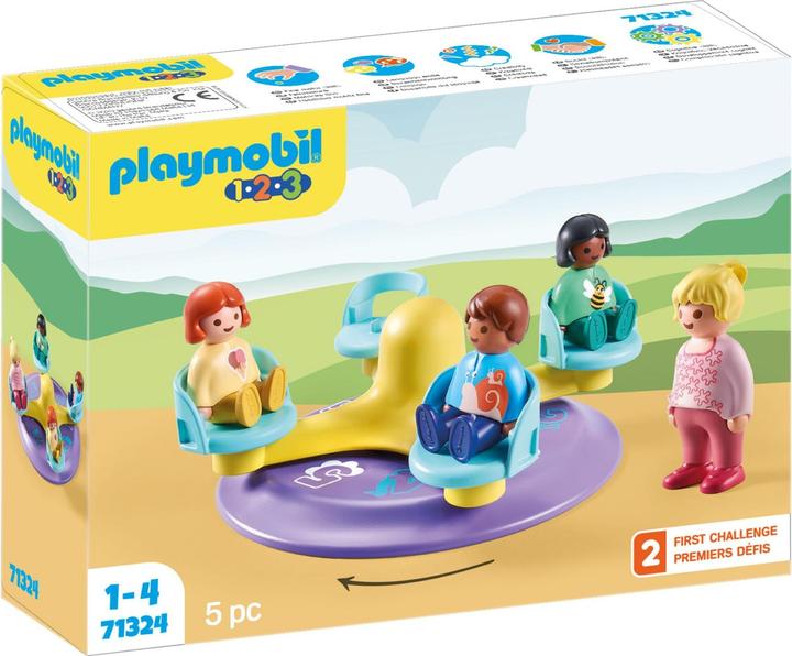 Produktbild Playmobil 1.2.3: Zahlenkarussell (71324, Playmobil 1.2.3)