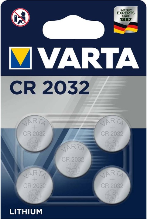 Actual product image Varta Cr2032 (1 pcs., CR2032, 220 mAh)