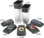 Immagine prodotto MultiLine Portaoggetti Geo 70 ltr 29x49x73 cm Plast Metalfinish,1 stk