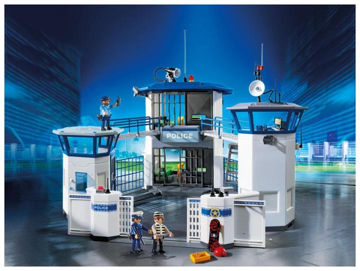 Actual product image Playmobil Intl. police command center with prison (6919, Playmobil City Action)