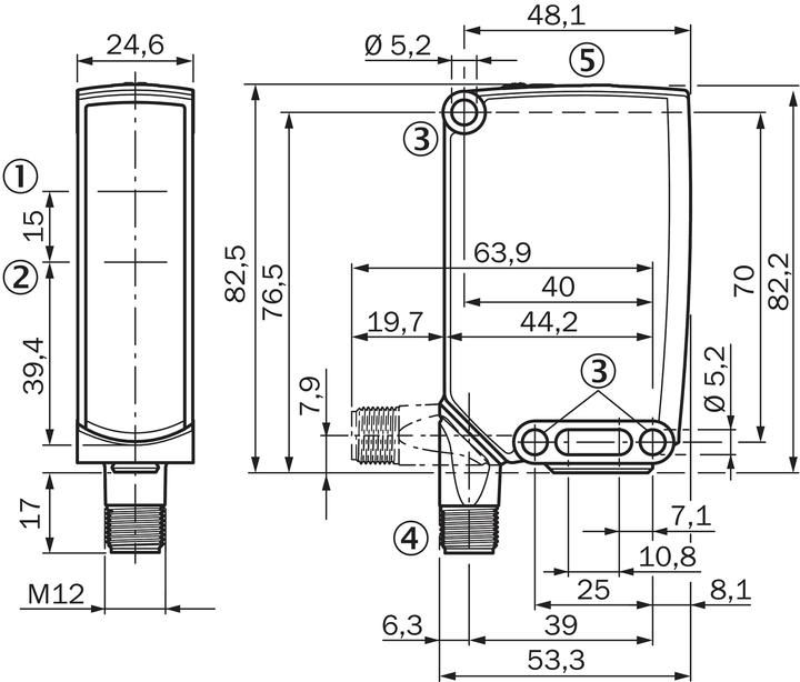 Actual product image Sick Compact photoelectric sensor (19 m)