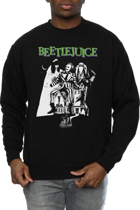Produktbild Beetlejuice Mono Poster Baumwoll Sweatshirt (XL)
