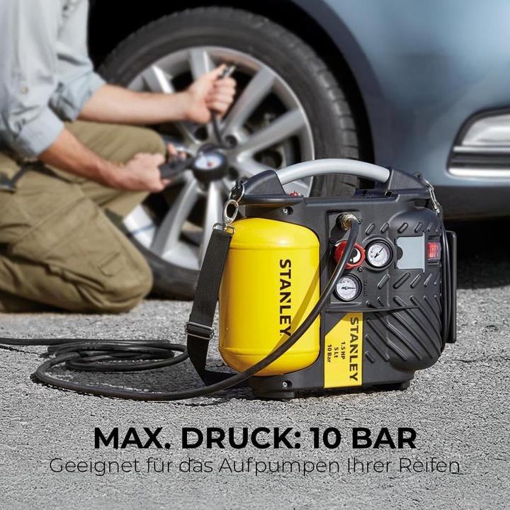 Produktbild Stanley Kompressor AirBoss (5 l, 10 Bar)