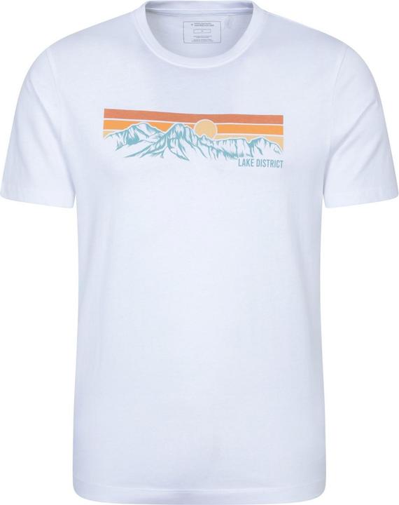 Actual product image Mountain Warehouse Mens Lake District Mountain T-Shirt (L)