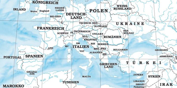 Produktbild Weltkarte zum Ausmalen, Entdecke die Welt, PosterPlano in Rolle 40000000