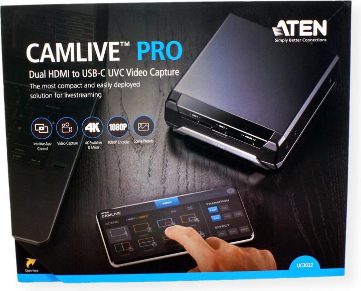 Actual product image Aten USB HDMI Adapter