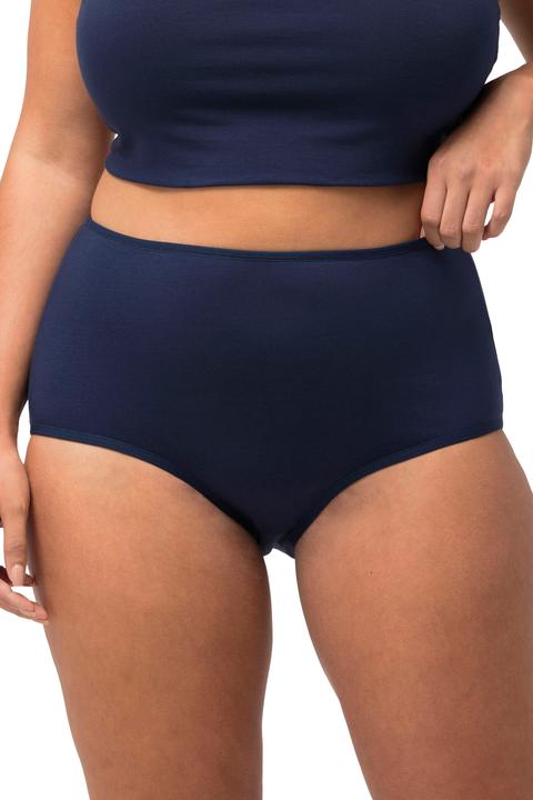 Produktbild Ulla Popken Maxislips, 2er-Pack, extrafeine Supima-Baumwolle (42, 44)