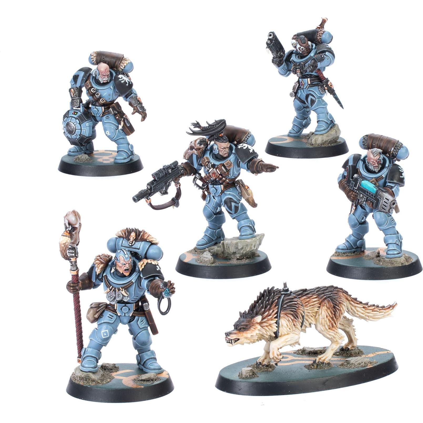 Games Workshop Warhammer 40k - Kill Team : Escouade de Scouts Space Wolves (Materiale sintetico)