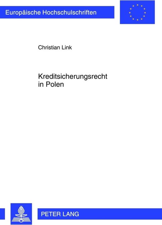 Energie-Label Kreditsicherungsrecht in Polen (Deutsch, Christian Link, 2012)