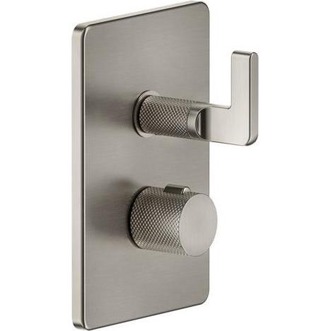 Gessi, Badarmatur, Inciso Dusche Fertigmontageset, für UP-Thermostat, 3-Wege-On-Off-Umlenkkartusche, für UPK 09