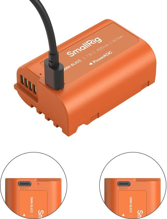 Actual product image SmallRig DMW BLK22 (Camera battery)