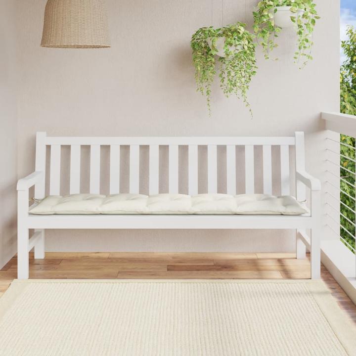 Image du produit vidaXL Housse de banc de jardin en tissu (180 x 50 x 7 cm)