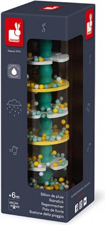 Actual product image Janod Pure rain stick (French, Italian, German, English)