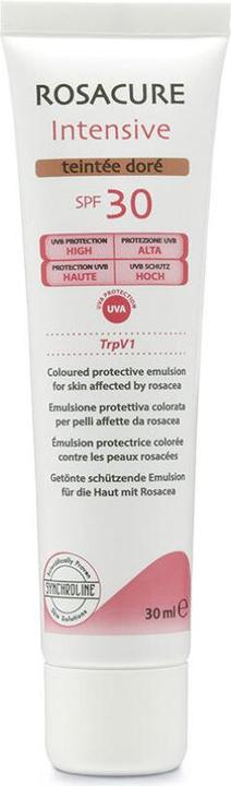 Produktbild Synchroline Rosacure Intensive Tinted Face Emulsion Golden Shade 30ml Spf30 (Körpercreme, 30 ml)
