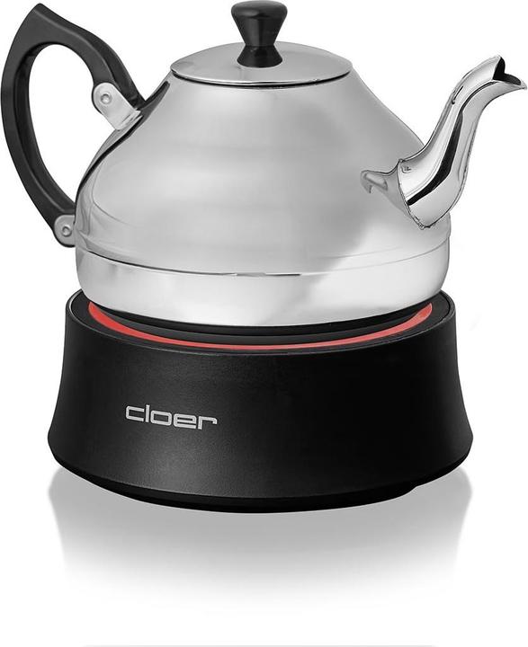 Cloer 6700 Elektrisches Teestövchen (300 Watt, 17,5 cm, 130-150°C)
