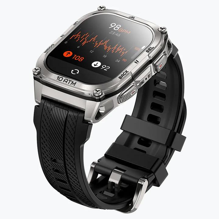 Actual product image Kospet Smartwatch Tank M4 Silber