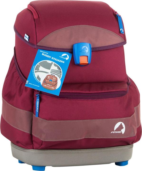 Actual product image finkid BUDDY EKO SMART satchel wild berry/purpl (20 l)