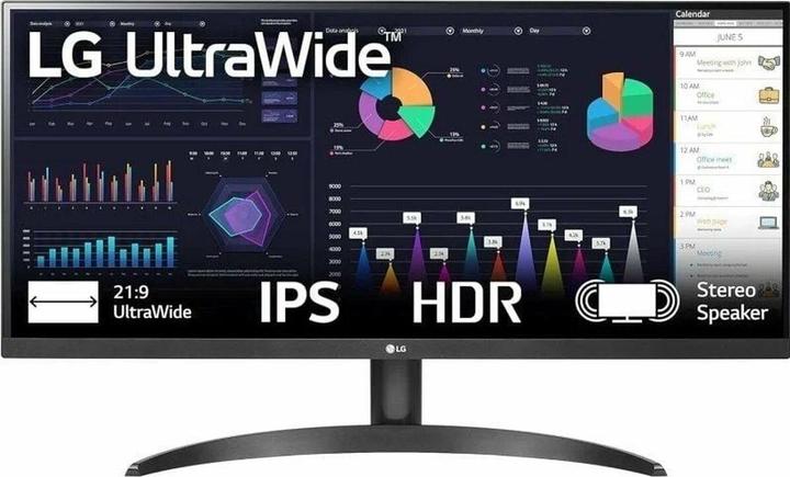 Immagine prodotto LG 29WQ60A - Monitor IPS Ultrawide - 100hz - 29 pollici (2560 x 1080 pixel, 29")